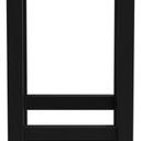 Abbildung halbhoher Hocker Delu Rückansicht