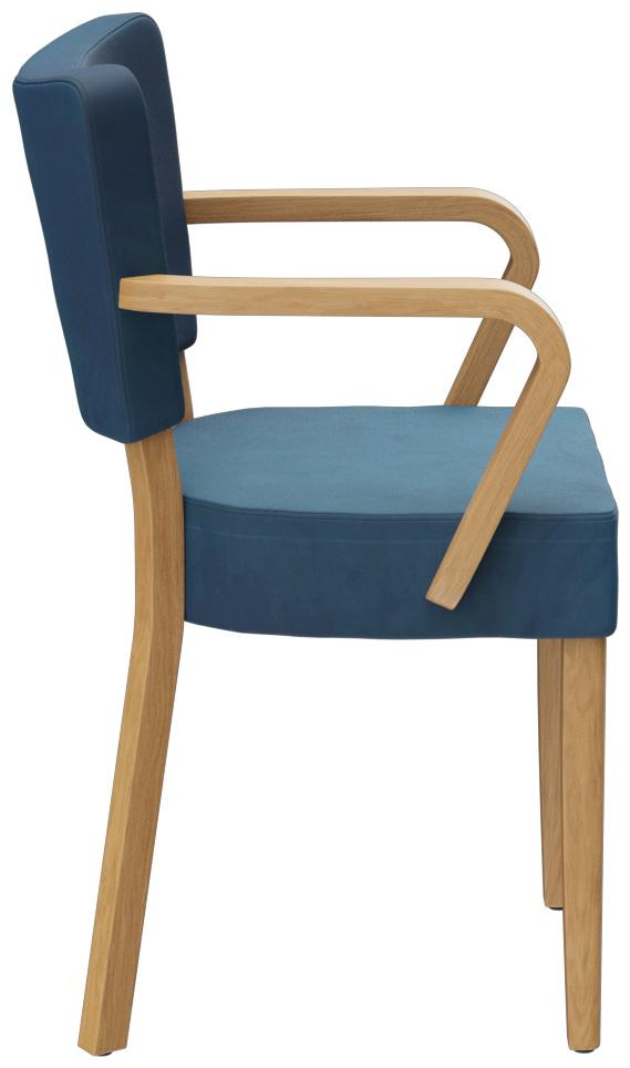 Abbildung Armstoel Damara Seitenansicht