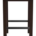 Abbildung halbhoher Tisch Dunia Rückansicht