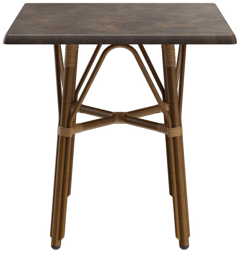 Abbildung Table à manger Marysol Rückansicht