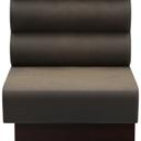 Abbildung Abschlusselement links 60cm Ripple Vorderansicht