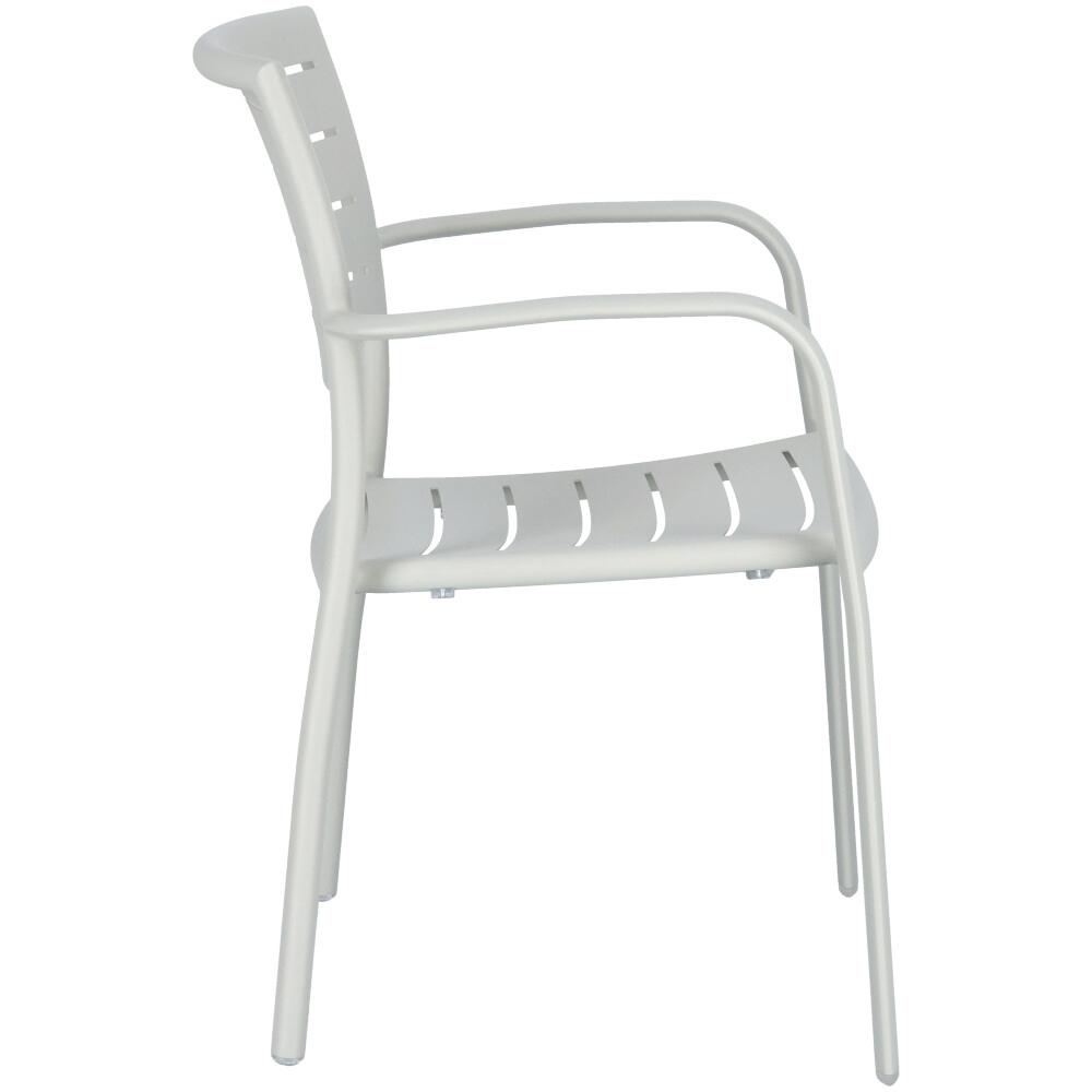 Abbildung Chaise à accoudoirs Helke Seitenansicht