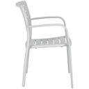 Abbildung Chaise à accoudoirs Helke Seitenansicht