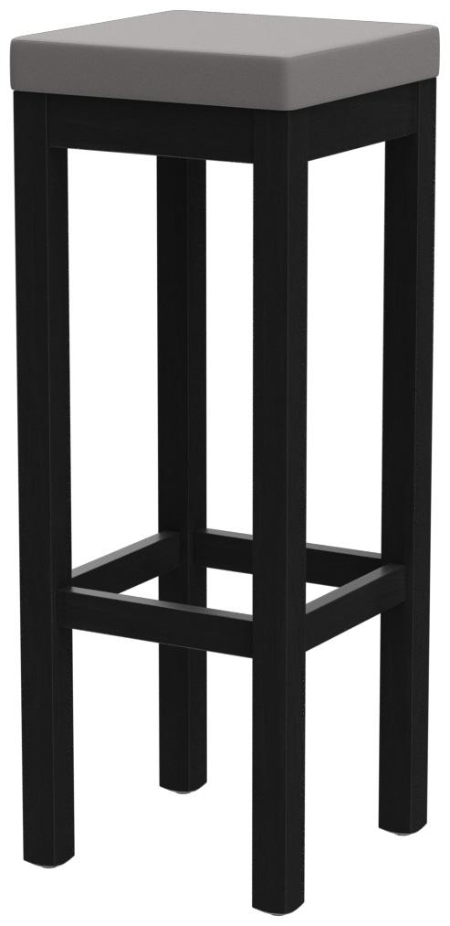 Abbildung Barhocker Delu Schrägansicht