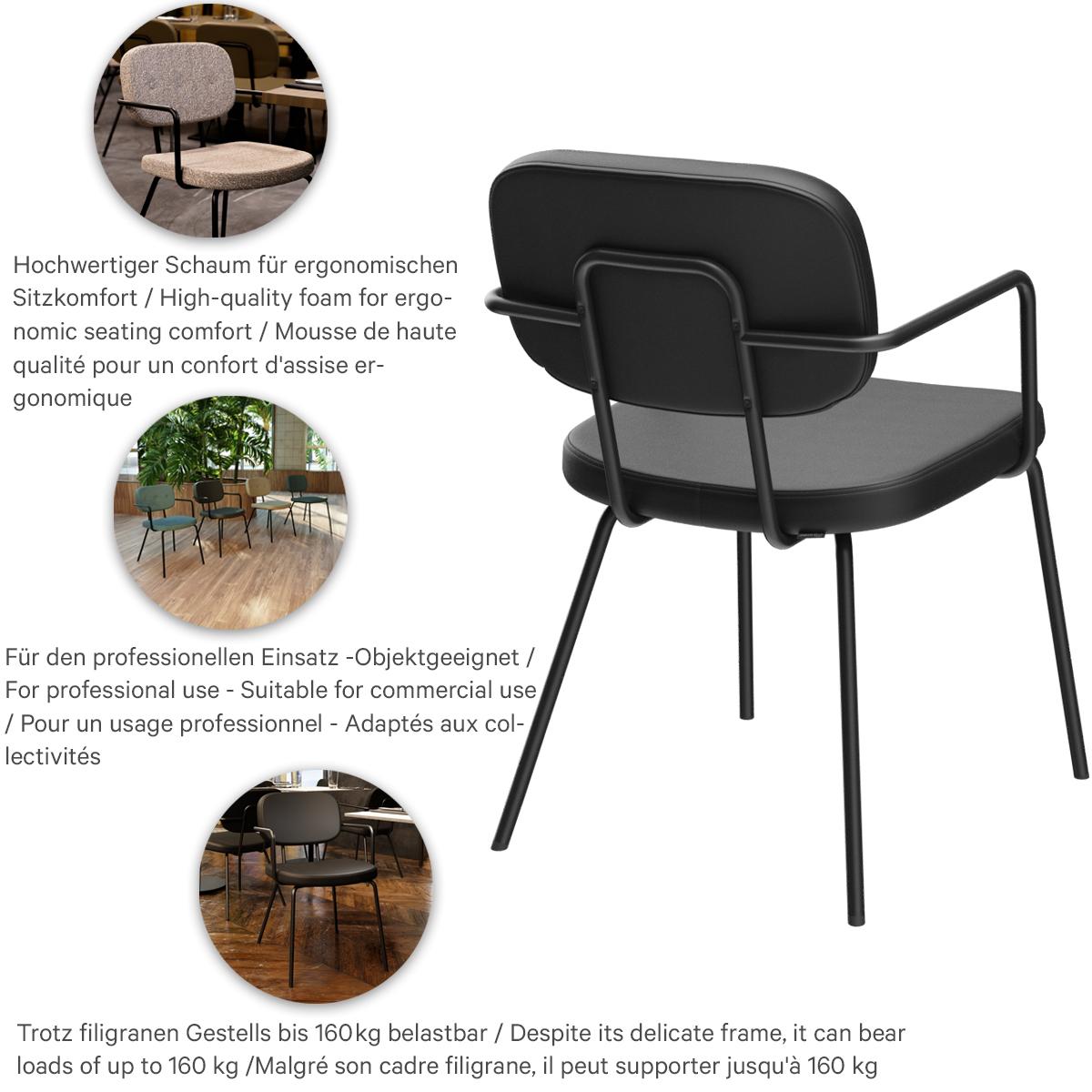 Abbildung Chaise à accoudoirs Vayo