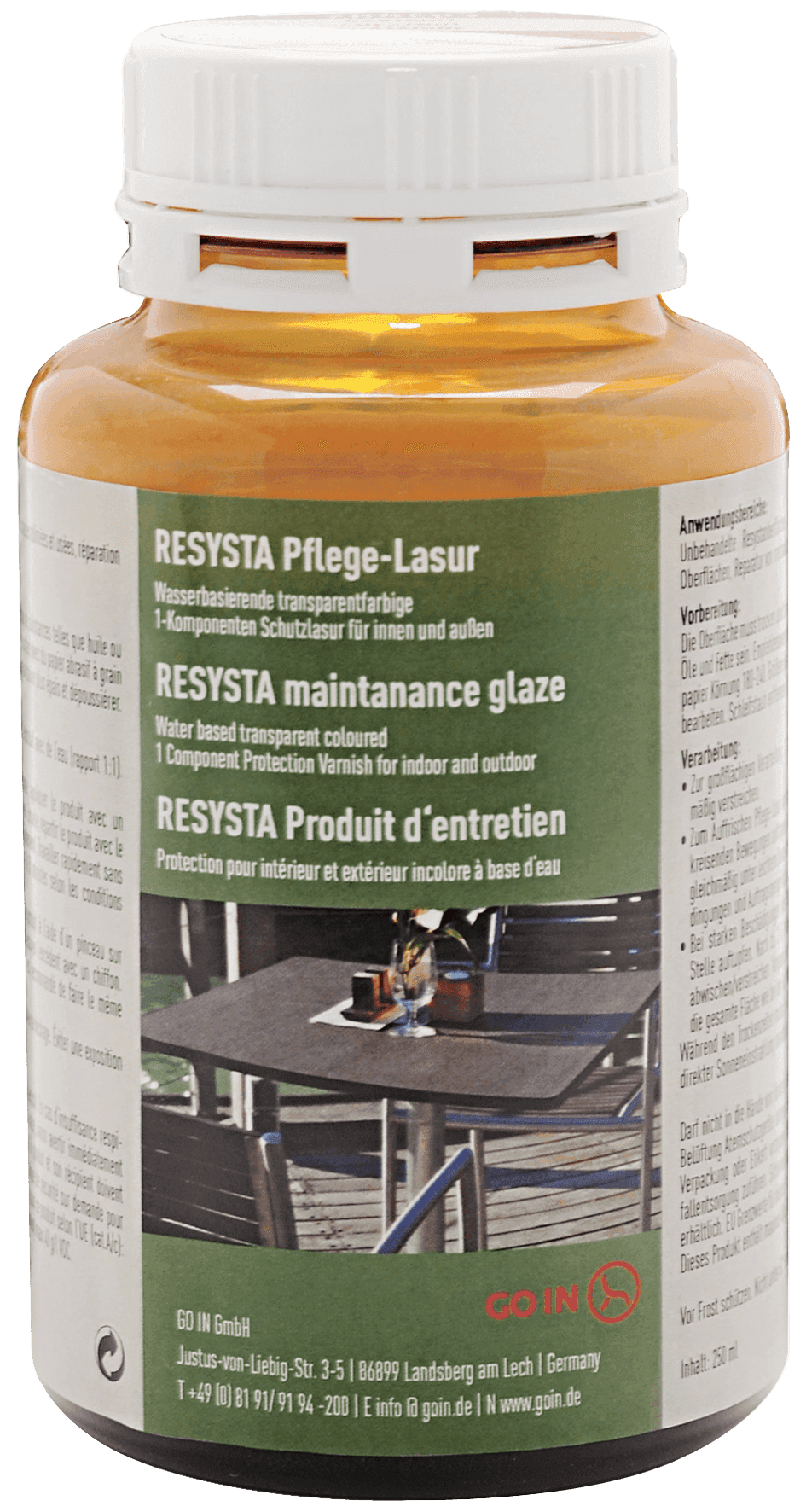 Abbildung Pflegemittel RP1 Vorderansicht