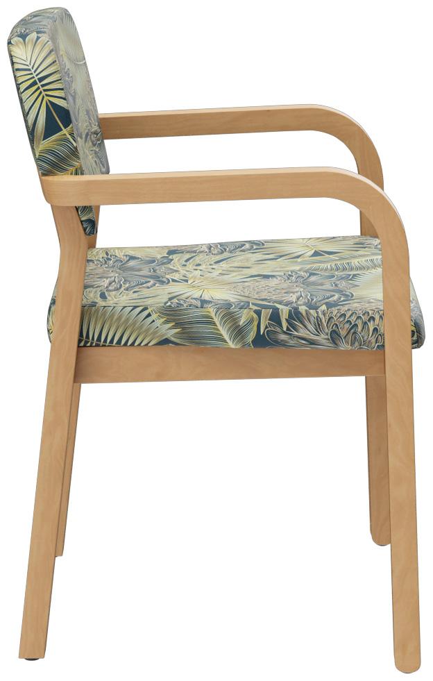 Abbildung Armstoel Nia Seitenansicht