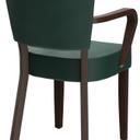 Abbildung Chaise à accoudoirs Damara Schrägansicht