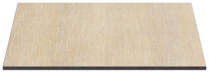 Abbildung Tischplatte Compact Slim Seitenansicht