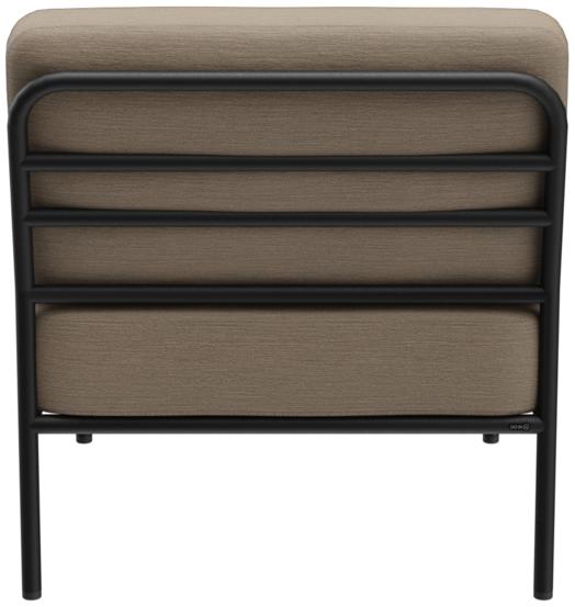 Abbildung 1-seater element Sonica Rückansicht