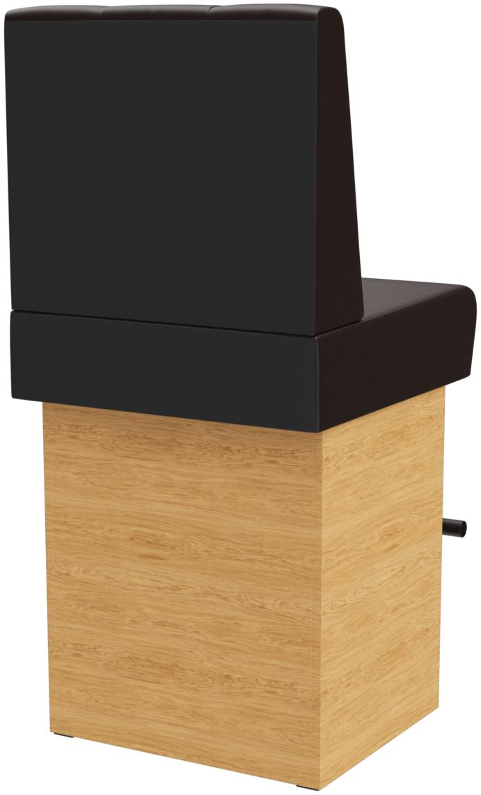 Abbildung Abschlusselement rechts 60cm Hester Schrägansicht