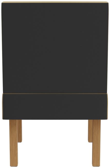 Abbildung Abschlusselement rechts 60cm Janina Rückansicht