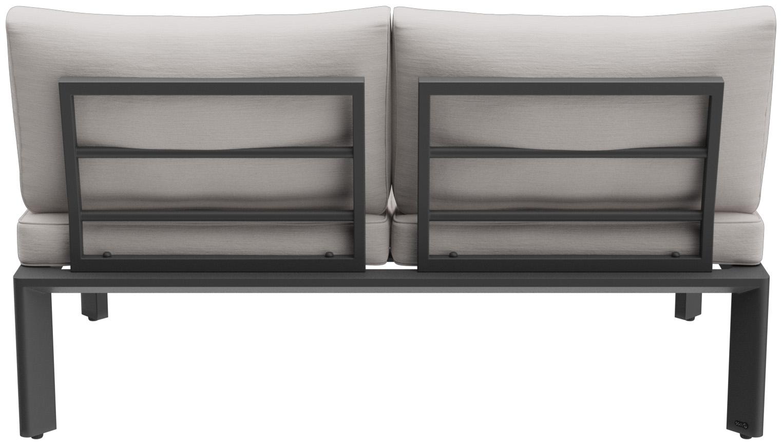 Abbildung 2-Sitzer-Element Lorcan Rückansicht