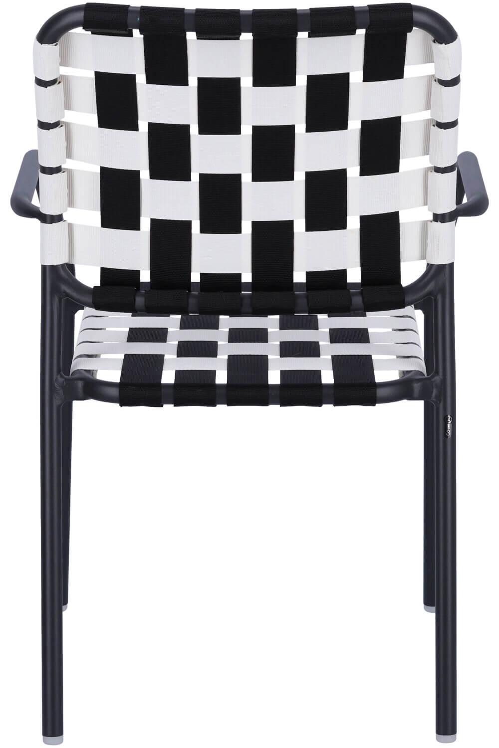 Abbildung Chaise à accoudoirs Brigo Rückansicht