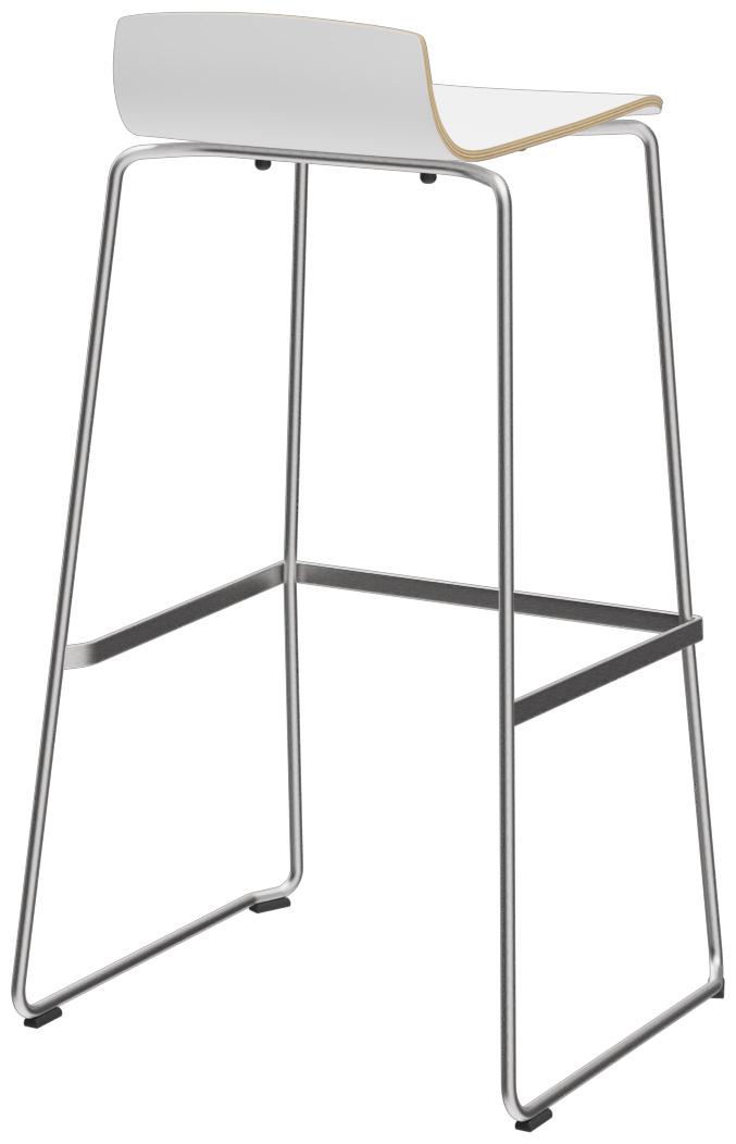 Abbildung bar stool Yoko Schrägansicht