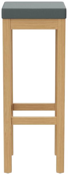 Abbildung bar stool Delu Seitenansicht