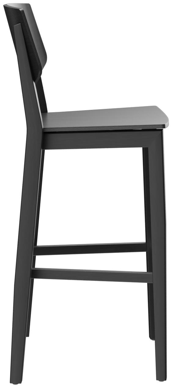 Abbildung Tabouret de bar Quorum C Seitenansicht