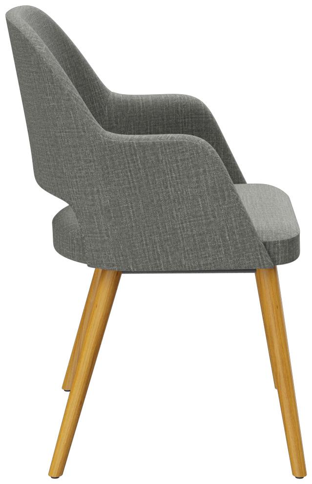 Abbildung Armstoel Liska Seitenansicht