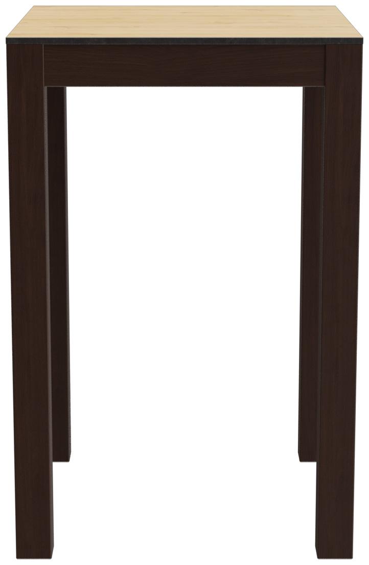 Abbildung halbhoher Tisch Dunia Rückansicht