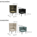 Abbildung Left corner/end element Tuya B