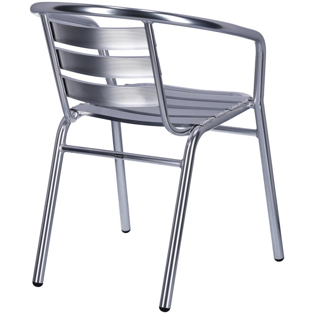 Abbildung Chaise à accoudoirs Helli Schrägansicht
