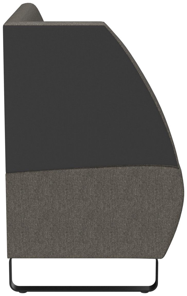 Abbildung Abschlusselement links D-Line Seitenansicht