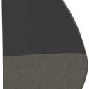 Abbildung Abschlusselement links D-Line Seitenansicht