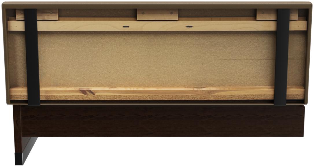 Abbildung Extension/end element 150 cm H-Line Rückansicht