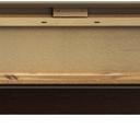 Abbildung Extension/end element 150 cm H-Line Rückansicht