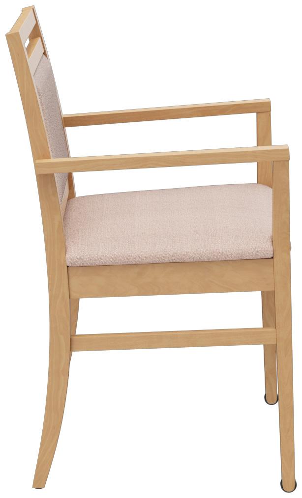 Abbildung Chaise à accoudoirs Liah Seitenansicht