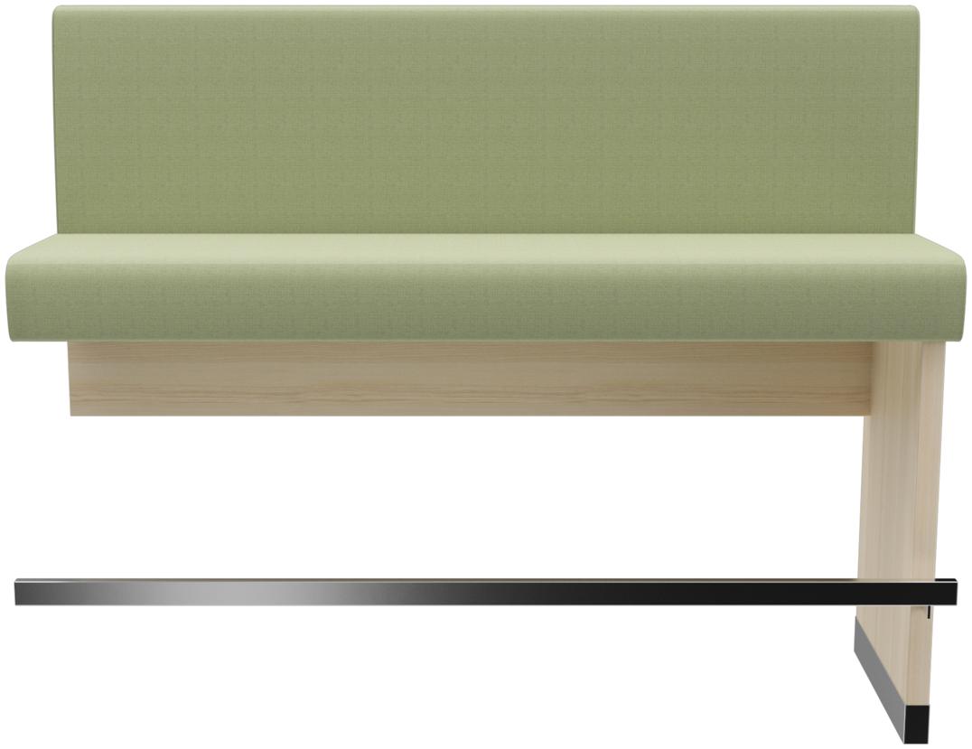 Abbildung Extension/end element 150 cm H-Line Vorderansicht