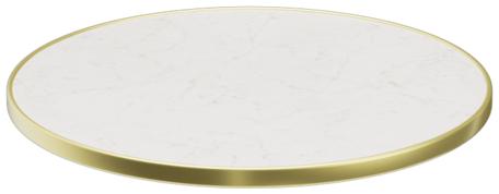 Abbildung Tischplatte Easy Gold Vorderansicht