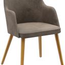 Abbildung Chaise à accoudoirs Hada Schrägansicht