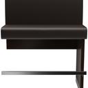 Abbildung Extension/End element 100 cm H-Line Vorderansicht