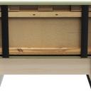 Abbildung Einzel-/Grundelement 100 cm H-Line Rückansicht