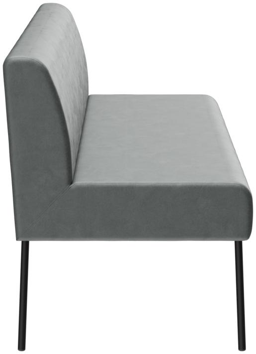 Abbildung Einzelelement 120 cm Solvia Seitenansicht