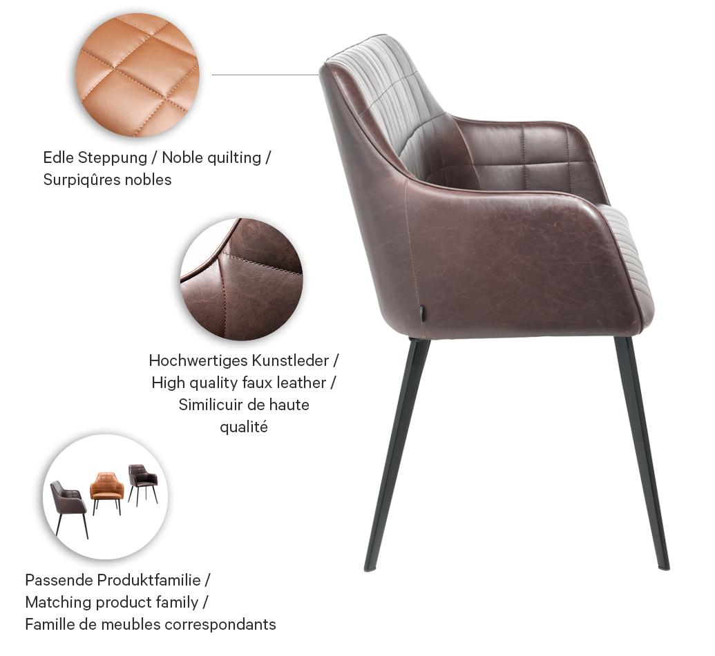 Abbildung 2-seater dining table height Romy