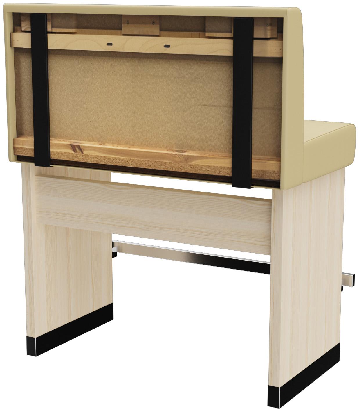 Abbildung Einzel-/Grundelement 100 cm H-Line Schrägansicht