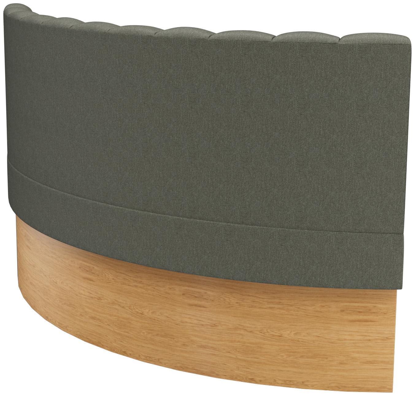 Abbildung Abschlusselement rechts rund Felipa Rückansicht