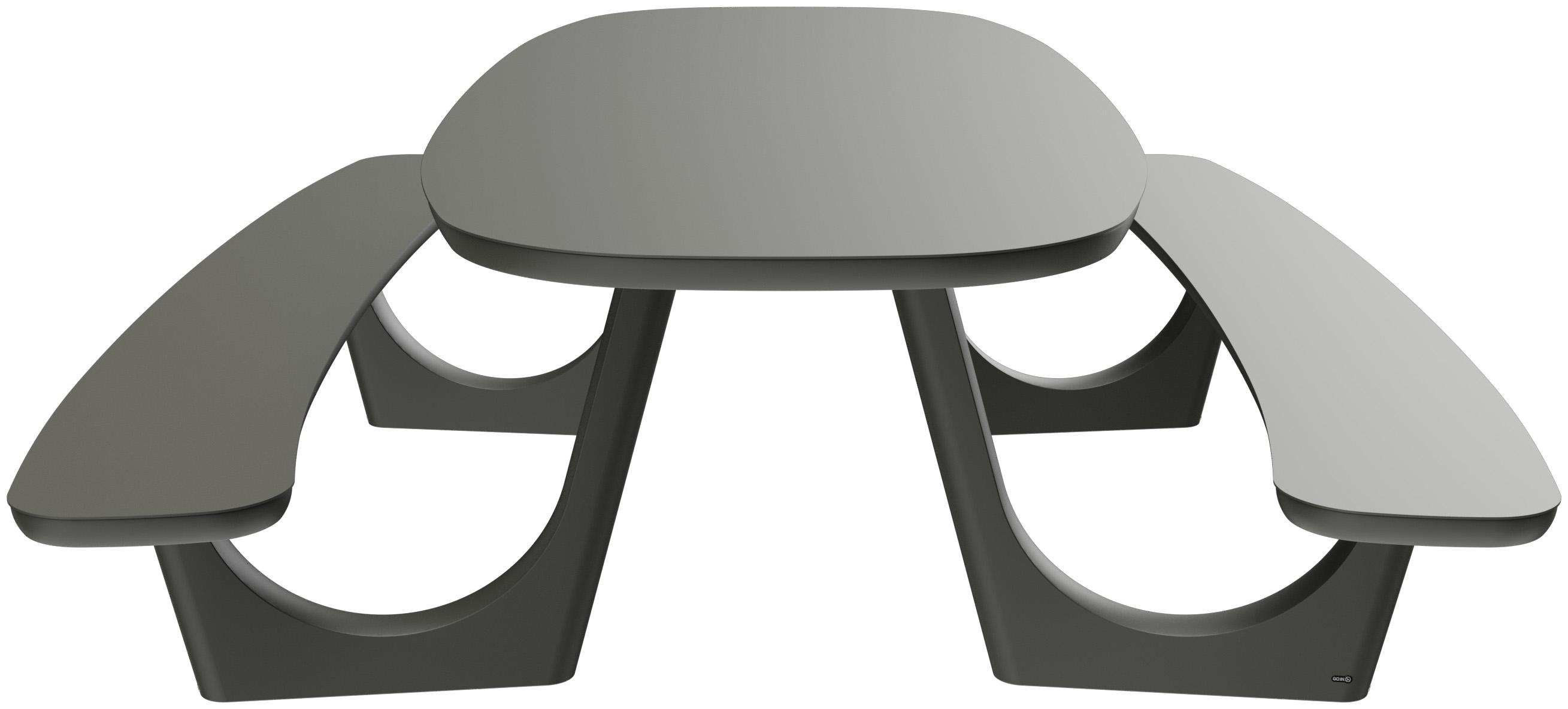 Abbildung Table Boatnic Seitenansicht