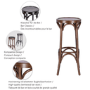 Abbildung Tabouret de bar Bojan