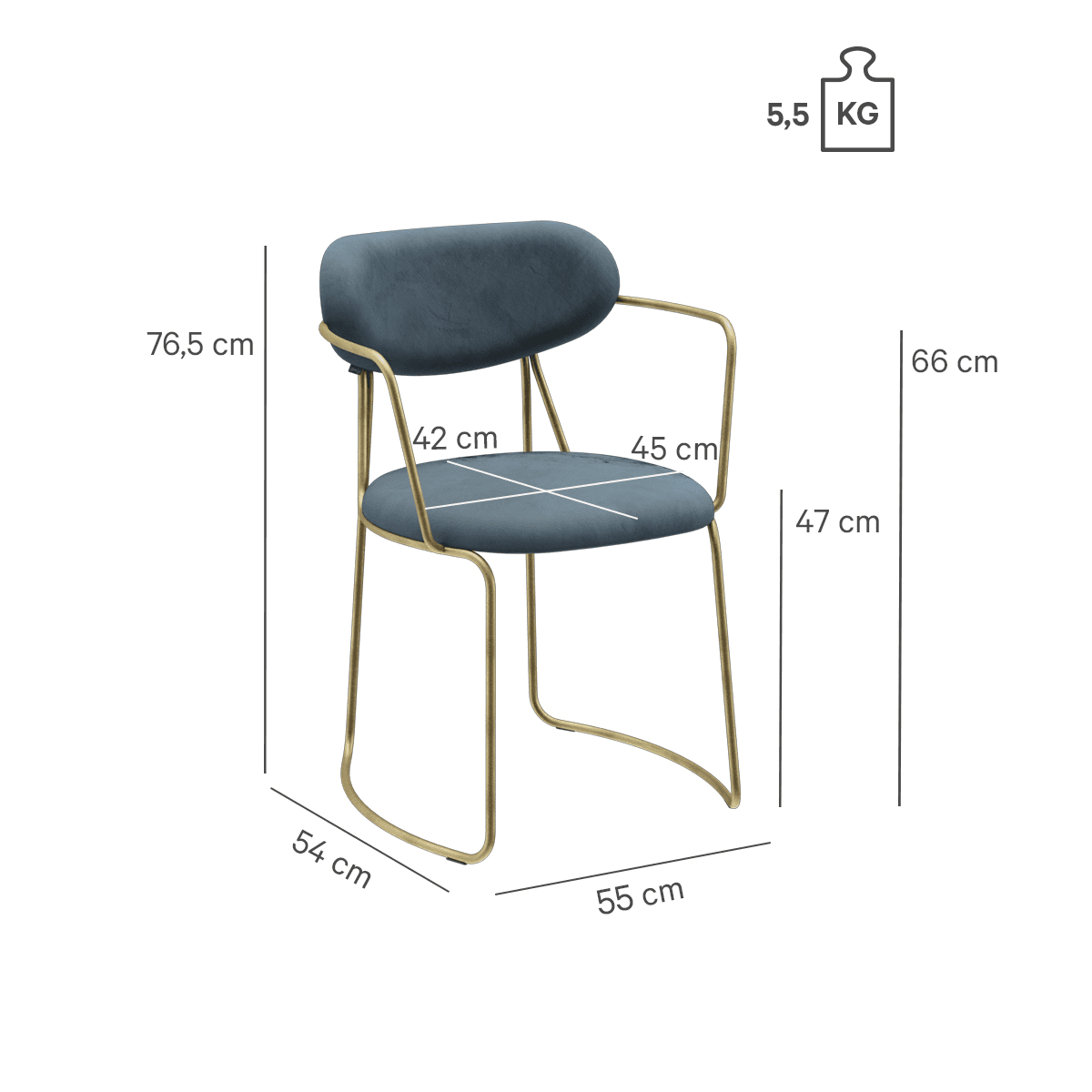 Abbildung Armchair Nivio