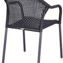 Abbildung Chaise à accoudoirs Nabal Schrägansicht