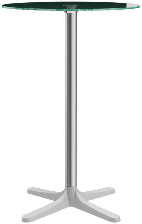 Abbildung High table Modular T Rückansicht