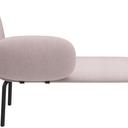 Abbildung Right-hand chaise longue Liberty Rückansicht