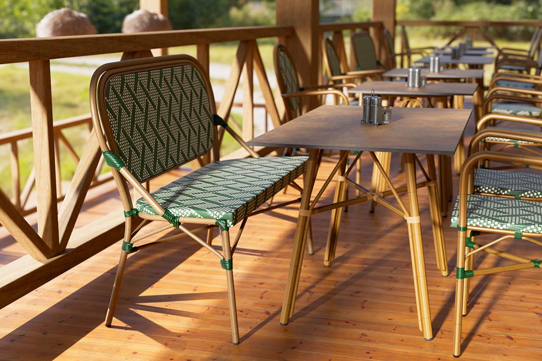 Abbildung 2-seater dining table height Marco Ambiente