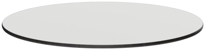 Abbildung Tischplatte Compact Slim Vorderansicht