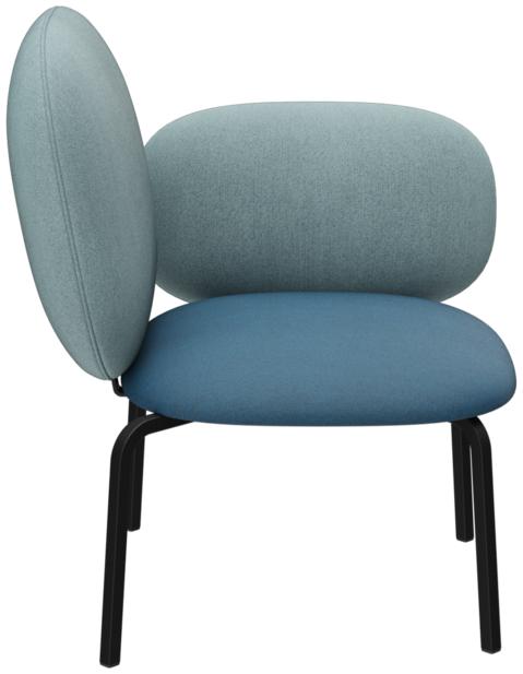 Abbildung left-hand corner armchair Liberty Seitenansicht