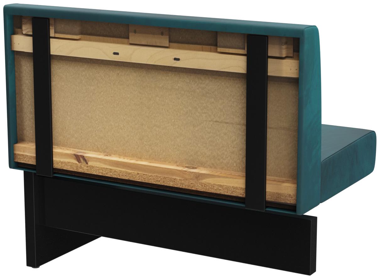 Abbildung Anbau-/Abschlusselement 100 cm H-Line Schrägansicht