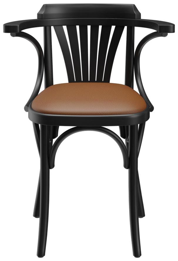 Abbildung Chaise à accoudoirs Greta Vorderansicht